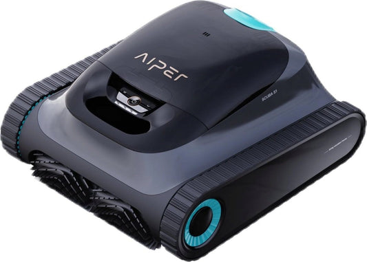Aiper Scuba S1 2025 — robot piscine sans fil 150 m², 265 L/min, fond parois ligne d'eau, 150 min