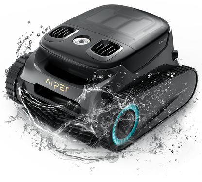 Aiper Scuba S1 Pro 2025 — robot piscine sans fil 200 m², fond parois ligne d'eau, 180 min, app