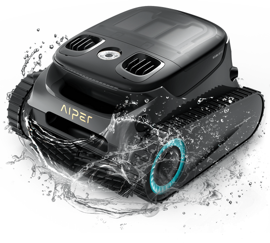 Aiper Scuba S1 Pro 2025 — robot piscine sans fil 200 m², fond parois ligne d'eau, 180 min, app