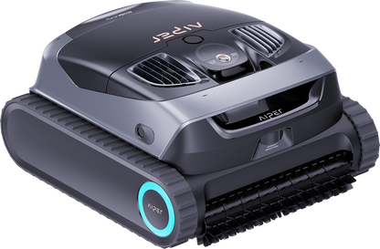 Aiper Scuba X1 Pro — robot piscine sans fil 200 m², 420 L/min, fond parois ligne d'eau, 180 min