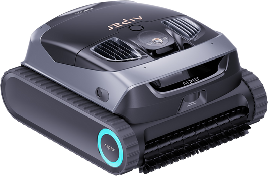 Aiper Scuba X1 Pro — robot piscine sans fil 200 m², 420 L/min, fond parois ligne d'eau, 180 min