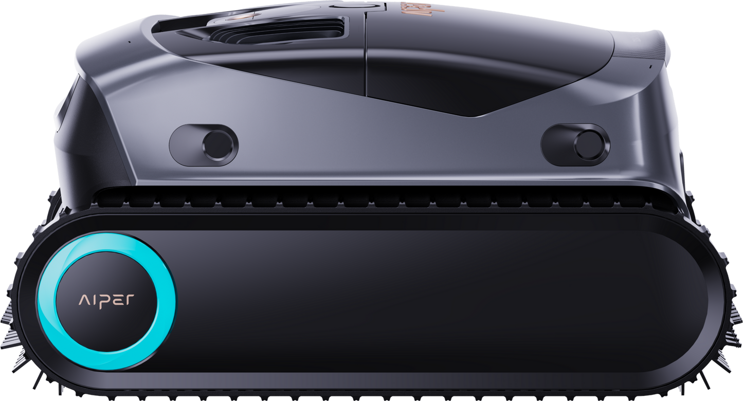 Aiper Scuba X1 Pro — robot piscine sans fil 200 m², 420 L/min, fond parois ligne d'eau, 180 min