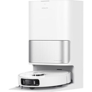 Dreame L40 Ultra AE – Robot Aspirateur Laveur, 19 000 Pa, Lavage 75°C, Brosse TriCut, Blanc