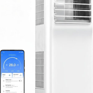 Breezy Cool 2.6 climatiseur mobile connecté 9000 BTU 2,6 kW 3-en-1