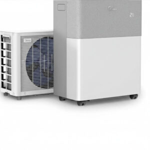 Midea PortaSplit Climatiseur Mobile Réversible 4-en-1, Chauffage & Clim, 12000 BTU/3.5kW, WiFi, 42m²