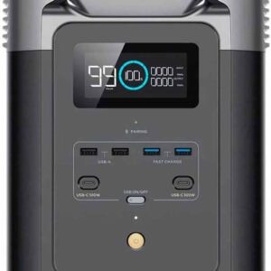EcoFlow DELTA 2 – Station Électrique Portable, 1024 Wh, LiFePO4, 1800 W, Neuf